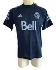 Vancouver Whitecaps FC Training Jersey Adidas Aeroready MLS Canada FI2358 Mens M