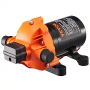 Diaphragm Water Pump 35GPM 1325Lmin 3 Chamber Pressure Switch for Gardening