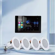 25W Bluetooth Wall Amplifier Ceiling Speaker Stereo Home Theater Sound System
