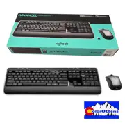 Logitech Advanced MK520 Wireless Keyboard & Mouse Adjustable Height Spill Proof