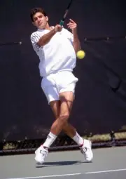 Jim Grabb USA at the Lipton International Players Championships at- Old Photo