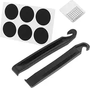 Save Time Money: Heavy Duty Tire Lever Self-adhesive Patch Kit Essential for Bicycle Motorcycle Tire Repair