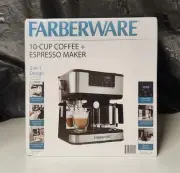 Farberware Dual Brew~Espresso and 10 Cup Coffee Maker