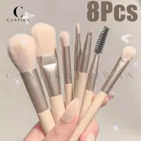 在飛比找蝦皮購物優惠-8Pcs Set Makeup Brush/ Kuas Ma