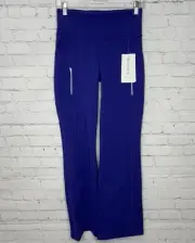 Athleta Rainier High Rise Bootcut Pant Noble Blue Womens Small 467899 Hiking Ski