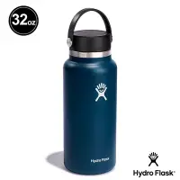 在飛比找Yahoo奇摩購物中心優惠-Hydro Flask 32oz/946ml 寬口提環保溫瓶