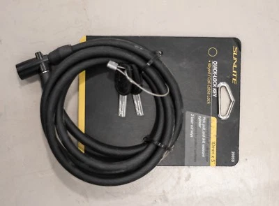 SunLite Quick-Lock Key Cable Lock