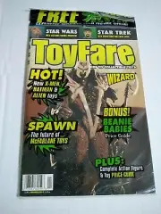 Wizard Magazine ToyFare #3 Nov 1997 Spawn cover and poster. Sealed/New