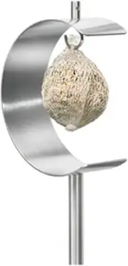 Blomus Nido Bird Feeding Station - Stainless Steel Garden Feeder
