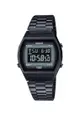 Casio Men's Vintage B640WBG-1B Black Stainless Steel Band Digital Watch