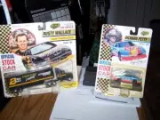 2 Road Champs Die-Cast Richard Petty 43 & Rusty Wallace Transporter unopened