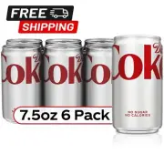 Diet Coke, 7.5 fl oz, 6 Pack