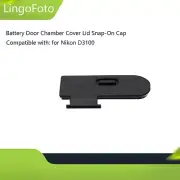 Battery Door Chamber Cover Lid Snap-On Cap Replacement for Nikon D3100