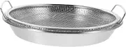 BIUDECO Stainless -Around Filter Oil Drip Pan Mesh Filtering Basket Draining Basket for Family Meals