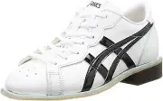 ASICS Weight Lifting Shoes 1163A006-100 White/Blue/Red smooth Leather 2E New JPN