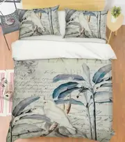 3D Vintage Tree Bird 1812NA Bed Pillowcases Quilt Cover Duvet Andrea haase Fay
