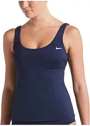 [Nike] Essential Scoop Neck Tankini Midnight Navy SM