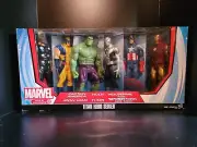 HUGE! Marvel Titan Hero Series Figurines Signed By Stan Lee Excelsior Approved