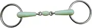 Horse Snaffle Bit Horse Mouth Bit Gear Loose Link O-Ring Bit Horse Training Snaffle Tool Outdoor Horse Riding Horse Ring Bit