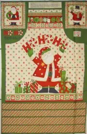Christmas Ho Ho Holiday Apron by Debbie Mumm