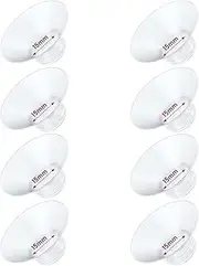 IVARONAL Flange Insert 8PCS 15mm Compatible with Momcozy M9/M6/M5/S12 Pro/V1 Pro/V2 pro, Spectra/Medela/Elvie/NCVI/TSRETE/eufy/Lansinoh/Paruu/MomMed Breast Pump 24mm Shields/Flanges (8pcs-15mm)