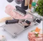 ST208B Stainless Steel New Manual Frozen Meat Slicer Beef Slicing Machine ks