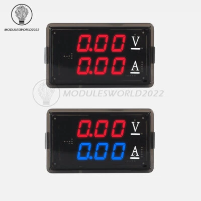 DC0-100V/10A 0.28" LED Dual Display Voltage Current Meter Voltmeter Ammeter