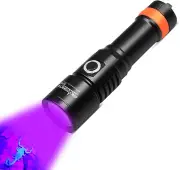 D530 Scuba Dive Light, 395NM LED UV Light Blacklight, 8 Degrees Narrow Beam Angl