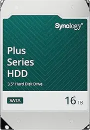 Synology, HAT3310, 16TB, 3.5" SATA Home User HDD, MTBF 1.2 Million Hours