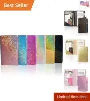 Holographic Glitter Silver Server Book for Waitress Book Server Wallet Waiter...