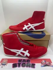 ASICS Wrestling Shoes 2023 1083A001 EX-EO TWR900 Red x White x Silver oki10 S12