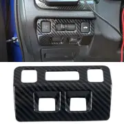 For Subaru WRX STi 2015-2020 Carbon Fiber Interior Head Light Switch Cover Trim (for: Subaru)