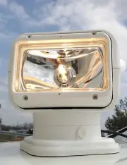 Marine Boar Portable Wireless Remote Halogen Work Spot Light Water Resistant