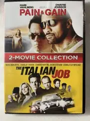 Pain & Gain / Italian Job (DVD, Double Feature) NEW & SEALED
