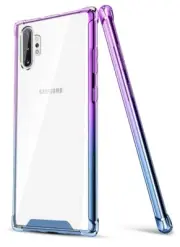 Salawat Galaxy Note 10 Plus Clear Gradient Slim Phone Case Free Shipping