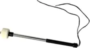 Vaguelly Professional Wool Felt Snare Drum Mallet Stainless Steel Handle Music Instrument Accessory Perfect for Drum Practice