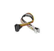 SuperMicro CBL-SAST-0953 55cm Slimline x8 to 2x U.2 PCIE with Power Cable