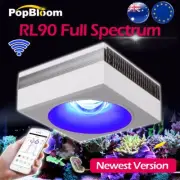 PopBloom RL90 WiFi Marine Led Aquarium Light Saltwater Coral Reef SPS LPS Grow