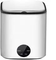 Mini Washing Machine, 4L Portable Camping Washing Machine with 3 Modes, Small Washer with Sterilization and Spin Dryer, for Underwear, Socks, Small Items, Apartments, Travelling, Dorms