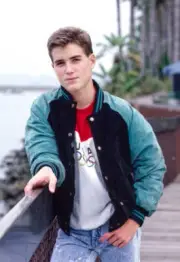Trey Ames in Dolphin Cove 1989 Television Old Photo 2