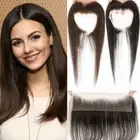 Women Lace Frontal Hairpiece Hairline Human Hair Pre Plucked Loss Topper Toupee
