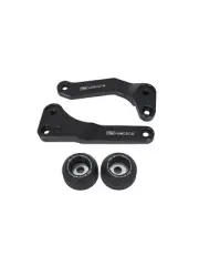 BLACK FRAME SLIDER VERSION 1 FIT FOR KAWASAKI NINJA 400 & Z400