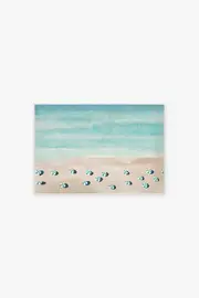 Bath Mat | Blue Bath Mat Gray Malin Bahamas Bath Mat | Ruggable