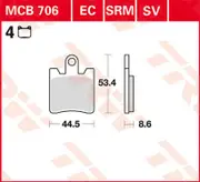 TRW Lucas Brake pad MCB706