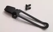 Flat Black Titanium Deep Pocket Clip For Kershaw Skyline 1760 Tip Up Only