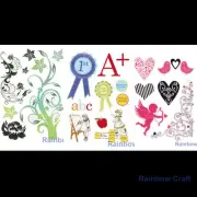 Kaisercraft Printed Chipboard 3 patterns / U Select Craft Scrapbooking
