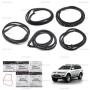 For Mitsubishi Pajero Sport 2008 - 15 Set 4Dr Seal Weatherstrip & Tailgate