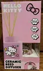 NEW Hello Kitty Pink Ceramic Reed Diffuser w/5 Reed Sticks &Lavender Oil