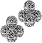 UPKOCH 8pcs Metal Mesh Microphone Replacement Grille Heads Durable Windscreen for Optimal Sound Performance Easy Install Mic Spare Parts Compatible with Various Microphones