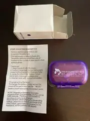 HUMANE SOCIETY OF TAMPA BAY STEP-COUNTER PEDOMETER - PURPLE